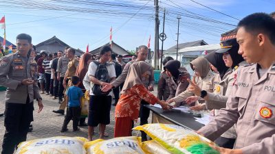 Polda Babel Gelar Gerakan Pangan Murah di Pangkalpinang