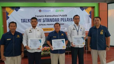 Lapas Narkotika Pangkalpinang Raih Penghargaan Terbaik III Pengelolaan BMN dari KPKNL