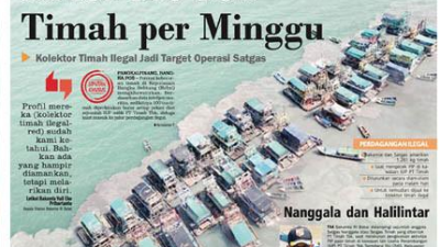 Kebocoran Timah di Babel Capai 100 Ton per Pekan, Negara Rugi Miliaran