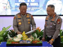 Polda Babel Peringati HUT ke-70 Polantas dengan Komitmen Pelayanan Humanis dan Teknologi