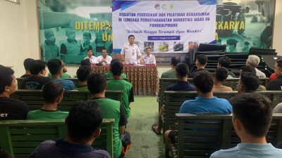 Memperkuat Pilar Ketertiban Lapas Pangkalpinang Gelar Pengarahan Khusus Bagi “Tamping”