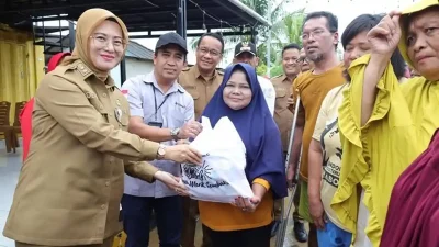 Korban Banjir Rob Didata Pemkot Pangkalpinang